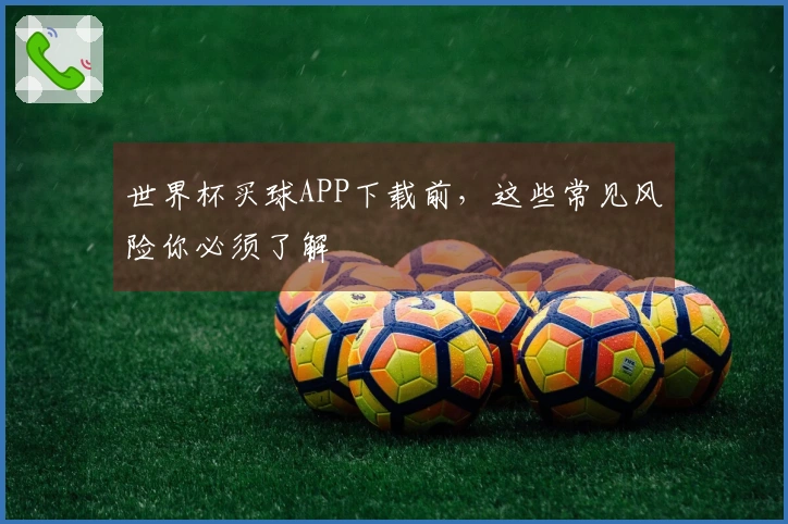 世界杯买球APP下载前，这些常见风险你必须了解