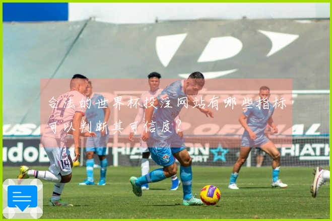 合法的世界杯投注网站有哪些指标可以判断其可信度？