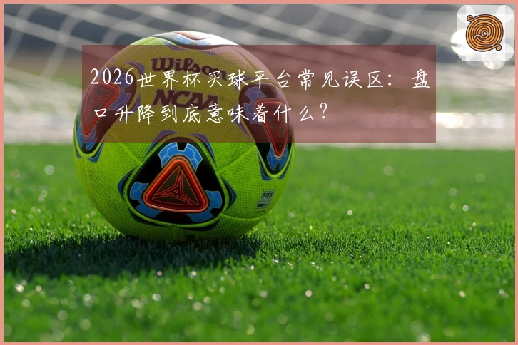 2026世界杯买球平台常见误区：盘口升降到底意味着什么？