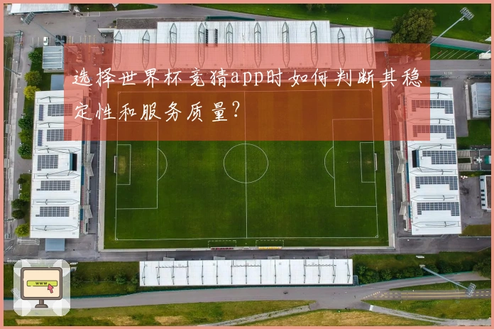 选择世界杯竞猜app时如何判断其稳定性和服务质量？