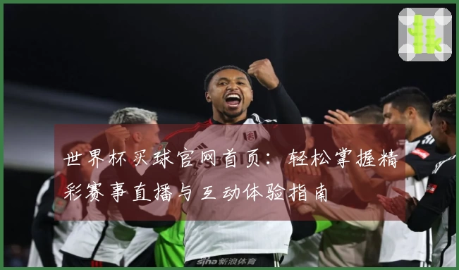 世界杯买球官网首页：轻松掌握精彩赛事直播与互动体验指南
